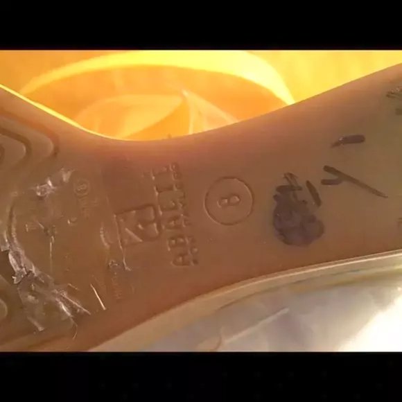 ABAETE T -Strap Wedge Heel shoes sz 8 - Picture 5 of 11